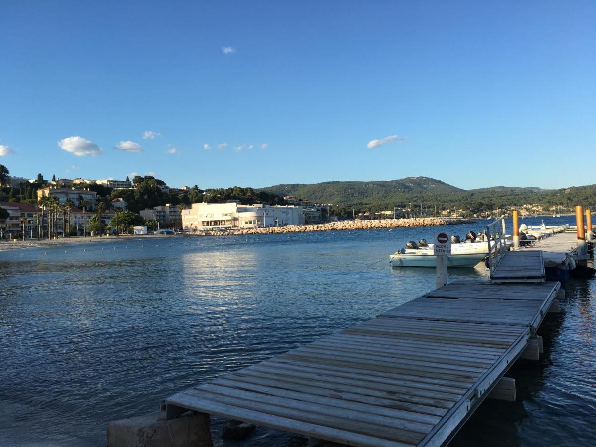 Bandol, Vue Panoramique Sur La Mer, La Plage, Le Port Esterno foto